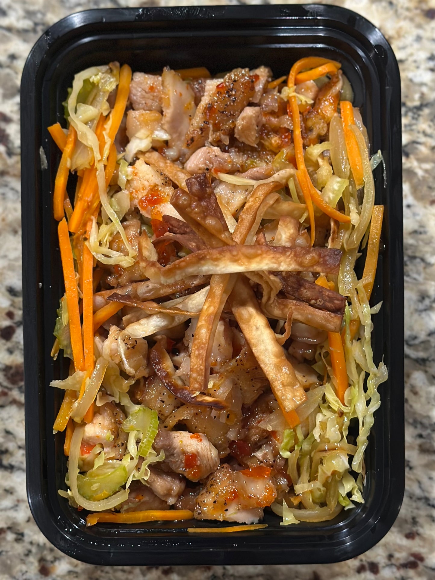 Chicken Egg Roll Bowl
